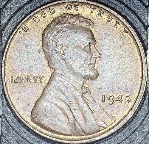 1945 P Lincoln Wheat Cent