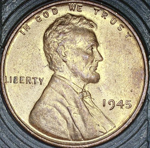 1945 P Lincoln Wheat Cent
