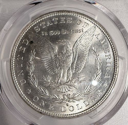 1885-S Morgan Silver Dollar, MS65 PCGS. (13172)