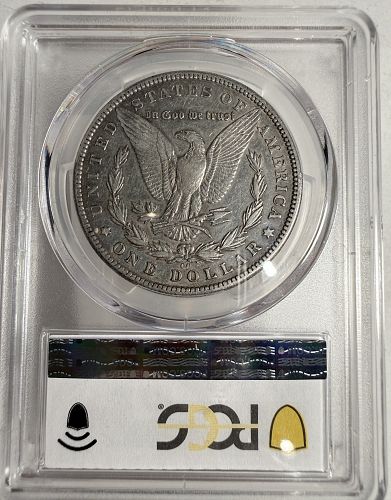 1889-CC Morgan Silver Dollar, XF45 PCGS. (13192)