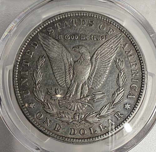 1889-CC Morgan Silver Dollar, XF45 PCGS. (13192)