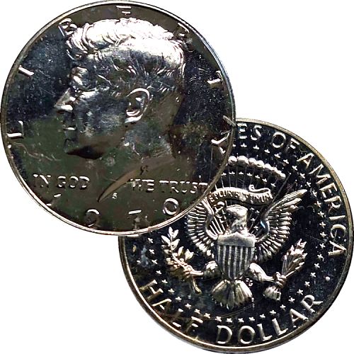 1970 S Kennedy Half Dollar Proof