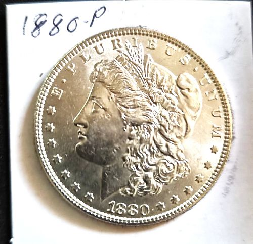 1880 Morgan Silver Dollar