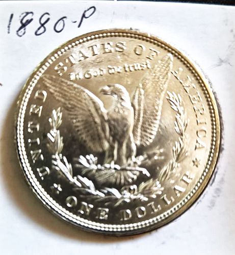 1880 Morgan Silver Dollar