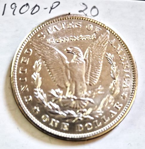 1900 Morgan Silver Dollar