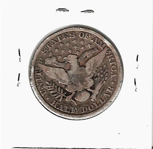 1897  Barber Half Dollar***VG***