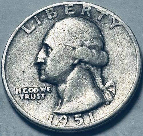 1951 D Washington Quarters