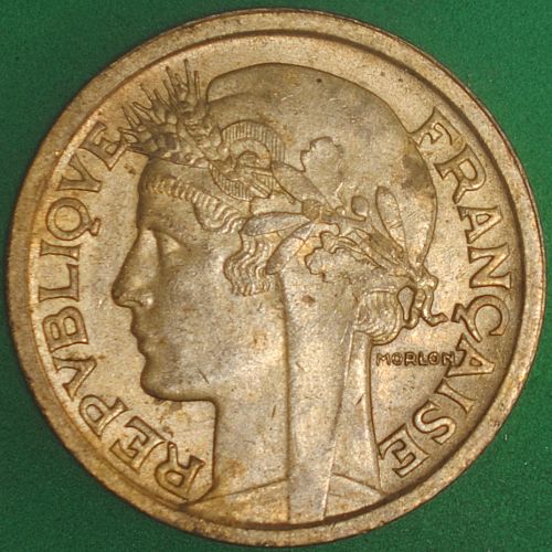 1938 France 2 Francs AU+