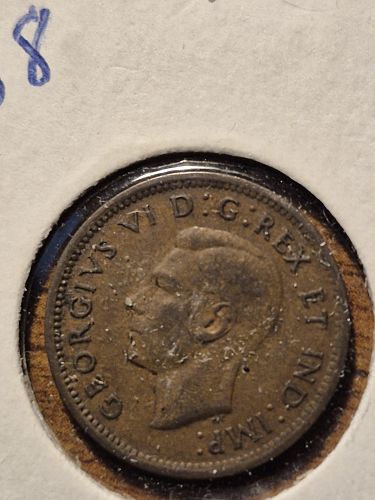 1938 Canadian Cent