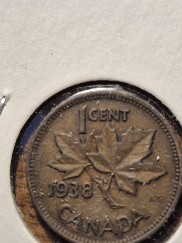 1938 Canadian Cent