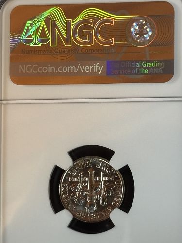 1996 W Roosevelt Dime  NGC MS 66  ***RARE*** Modern key, Anniv. issue, low mintage