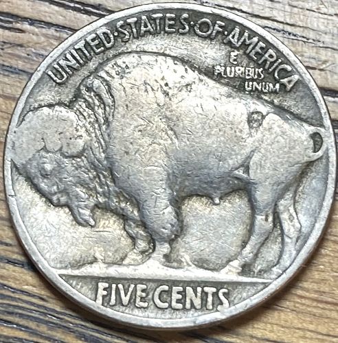 1936 buffalo nickel in FINE condition