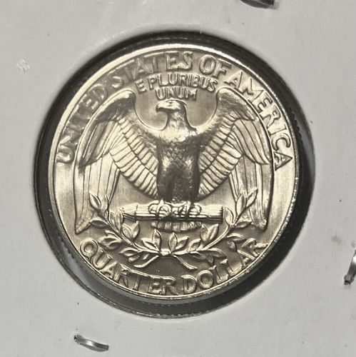 1977 D Washington quarter from mint set