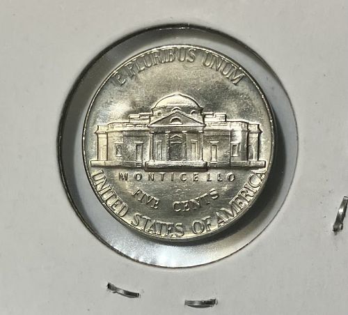 1975 D Jefferson nickel from mint set