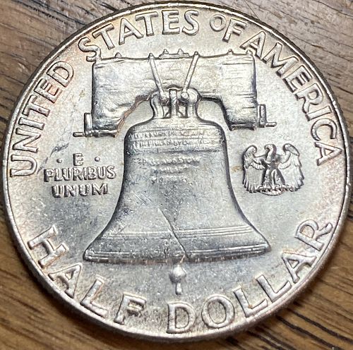 1963 Franklin half in ALMOST UNCIRCULATED condition