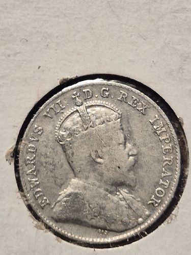 1910 Canadian 10 Cents