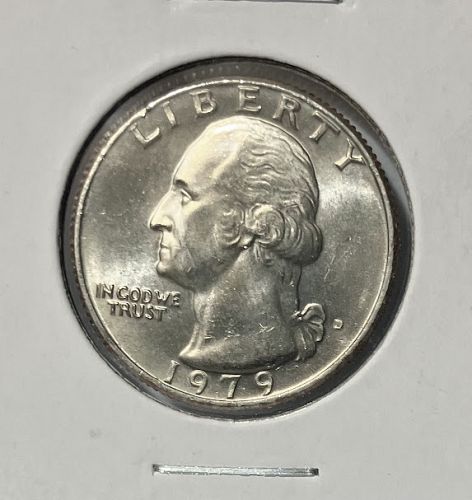 1979 D Washington quarter from mint set