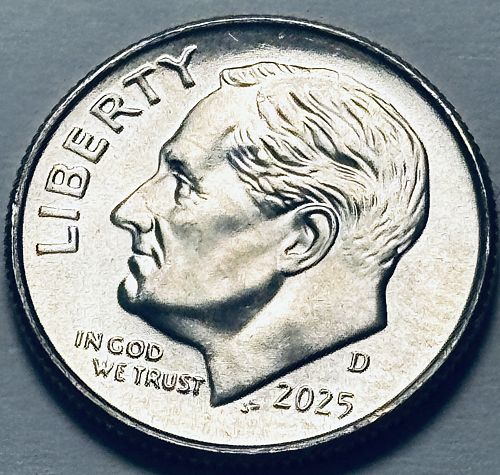 2025 D Roosevelt Dimes