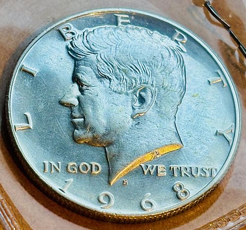 Beautiful 1968-S Proof Kennedy Half
