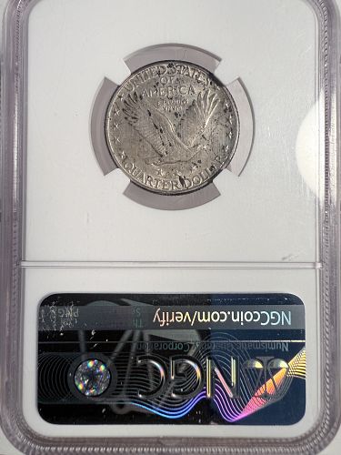 1924-D Standing Liberty Quarter AU58 NGC (13286)