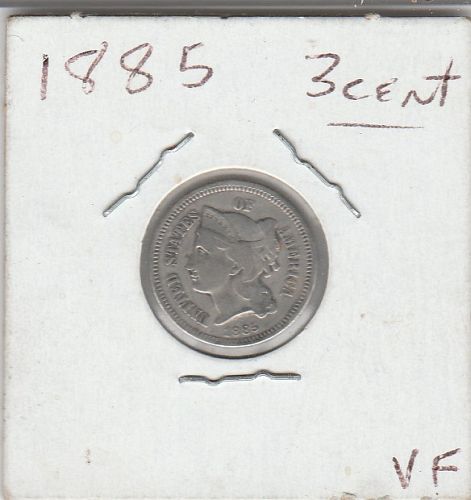 1885 3 CENT NICKEL