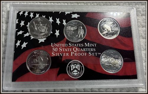 2002-S 10 PC United States Silver Proof Set