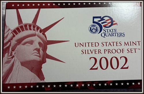 2002-S 10 PC United States Silver Proof Set