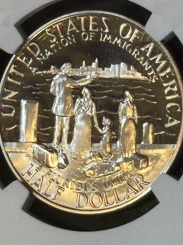 1986 S .50 C. STATUE OF LIBERTY - NGC PF 69 ULTRA CAMEO --- 100 GREATEST LABEL