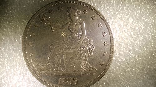 1877 P Trade Dollar