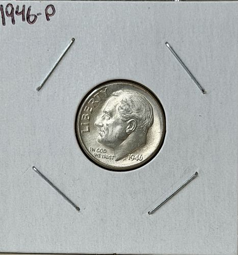 1946-P Roosevelt Silver Dime