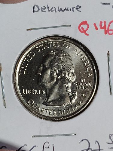 1999-D WASHINGTON QUARTER DELAWARE MS-66 PROOF - LIKE