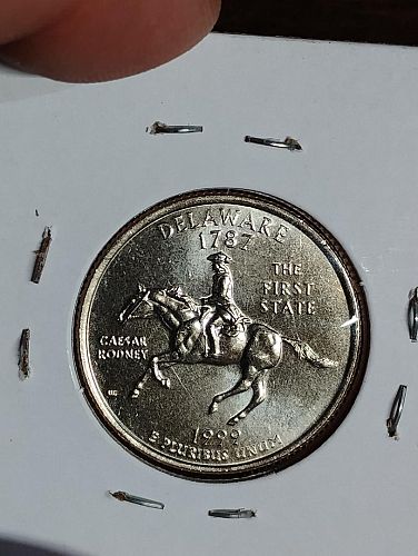 1999-D WASHINGTON QUARTER DELAWARE MS-66 PROOF - LIKE