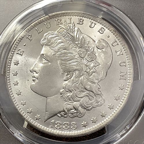 1883-O Morgan Silver Dollar PCGS MS64+ Beautiful Luster Looks Fully Gem !