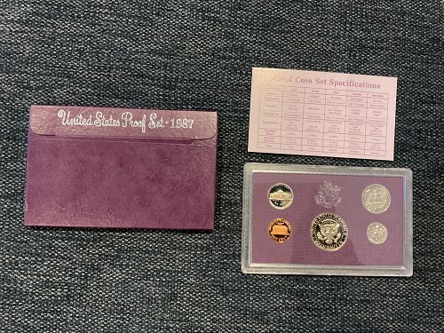 1987 S US Proof Set