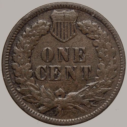 1897 P Indian Head Cent #21 Natural Brown