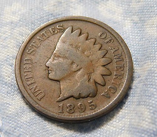 1895 INDIAN HEAD CENT,