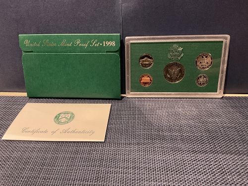 1998 S US Mint Proof Set