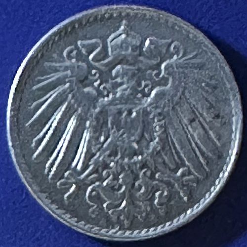 Germany - Empire - 1917 A (Berlin mint) - 5 Pfennig [#2]
