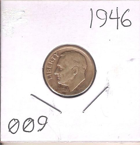 1946 Roosevelt Dime 009