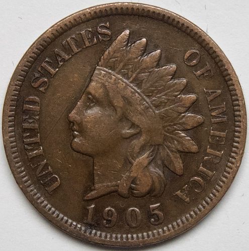 1905 P Indian Head Cent #52