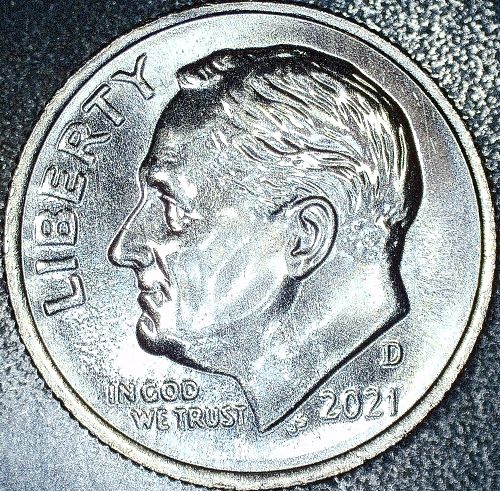 2021 D Roosevelt Dime BU or Better