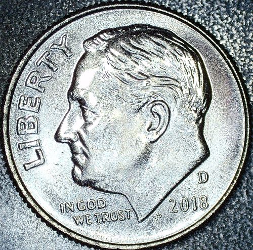2018 D Roosevelt Dime BU or Better