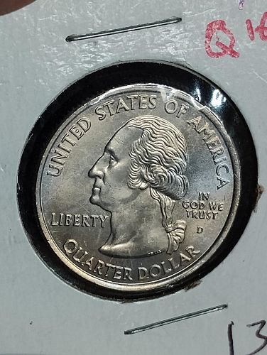 2006-D WASHINGTON QUARTER NEBRASKA MS-67