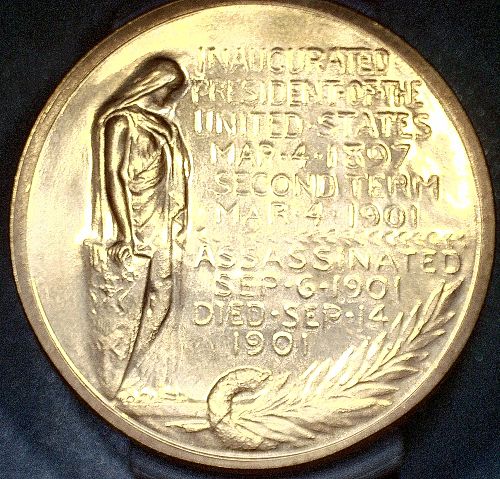 US Mint President William McKinley, 33.8mm