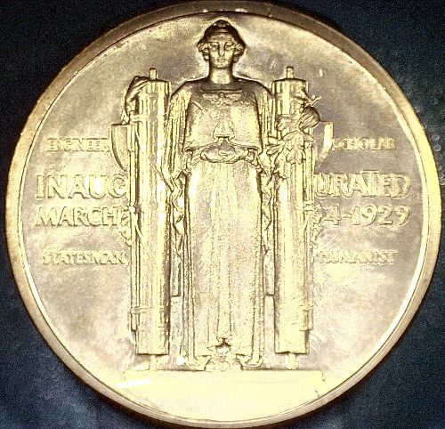 US Mint D Herbert Hoover President of the United States Medal, 33.8mm