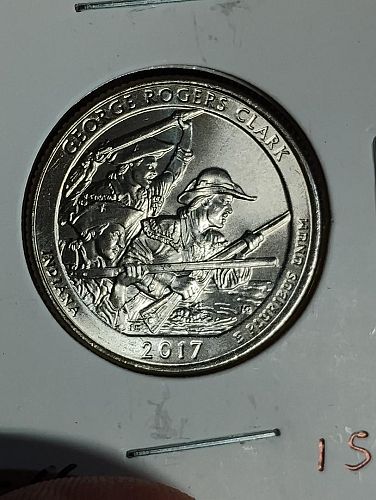 2017-D WASHINGTON QUARTER G. ROGERS CLARK  MS-66