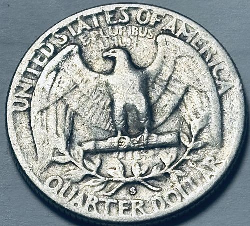 1953 S Washington Quarters