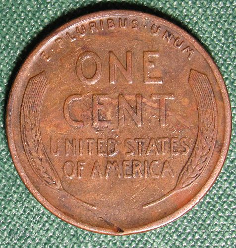 1927 S Wheat Back Lincoln Cent