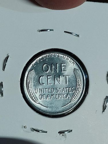 1943-D LINCOLN WHEAT CENT STEEL MS-67 LOT A