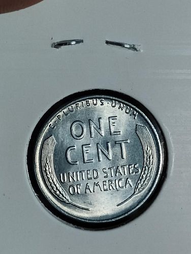 1943-D LINCOLN WHEAT CENT STEEL MS-67 LOT B